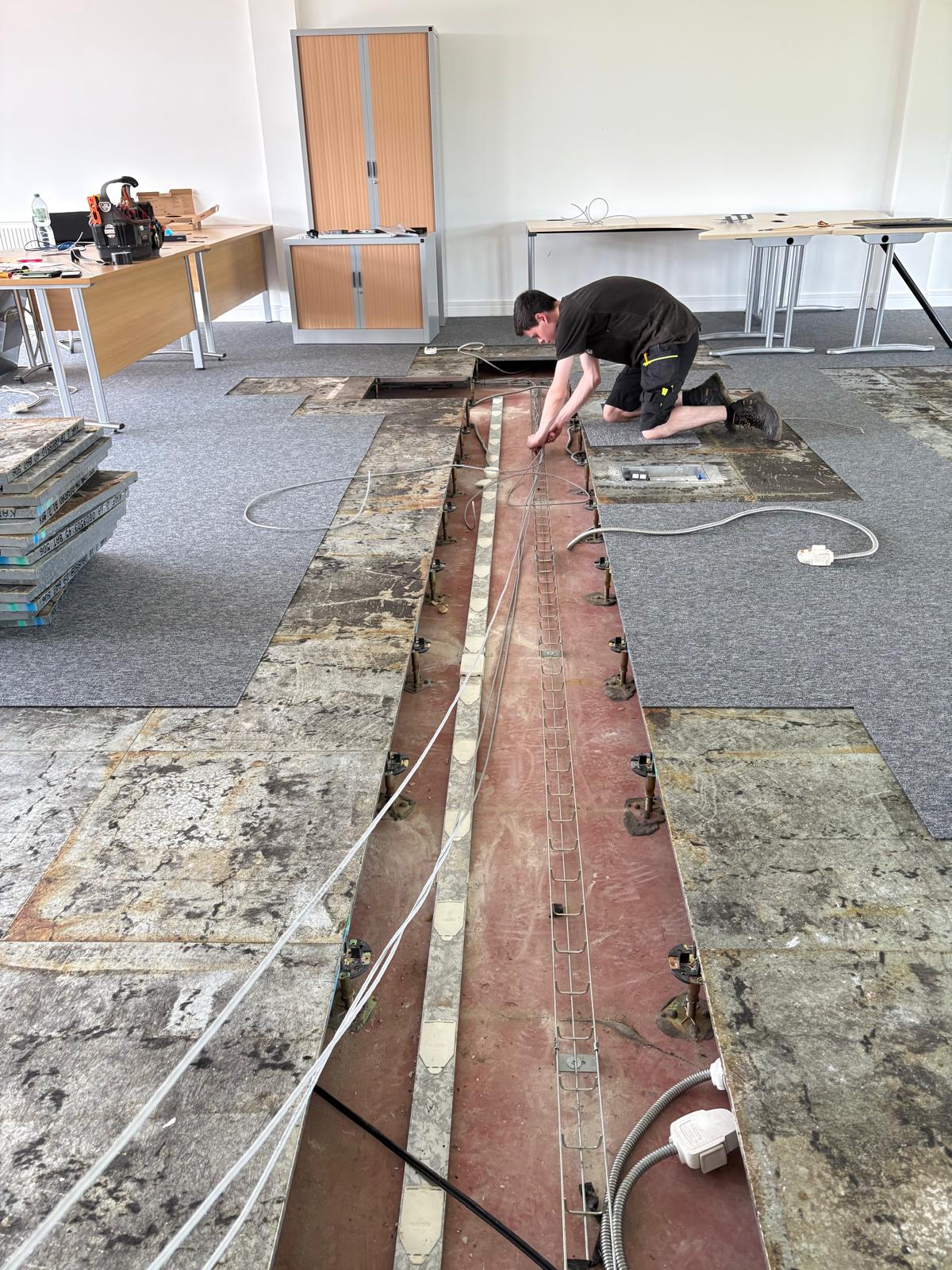 Office space – Office rewiring & refurb